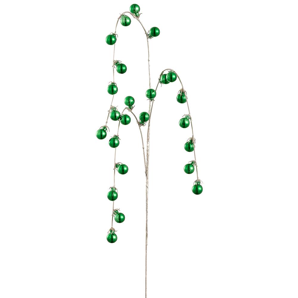 35" Ball Hanging Spray -Green