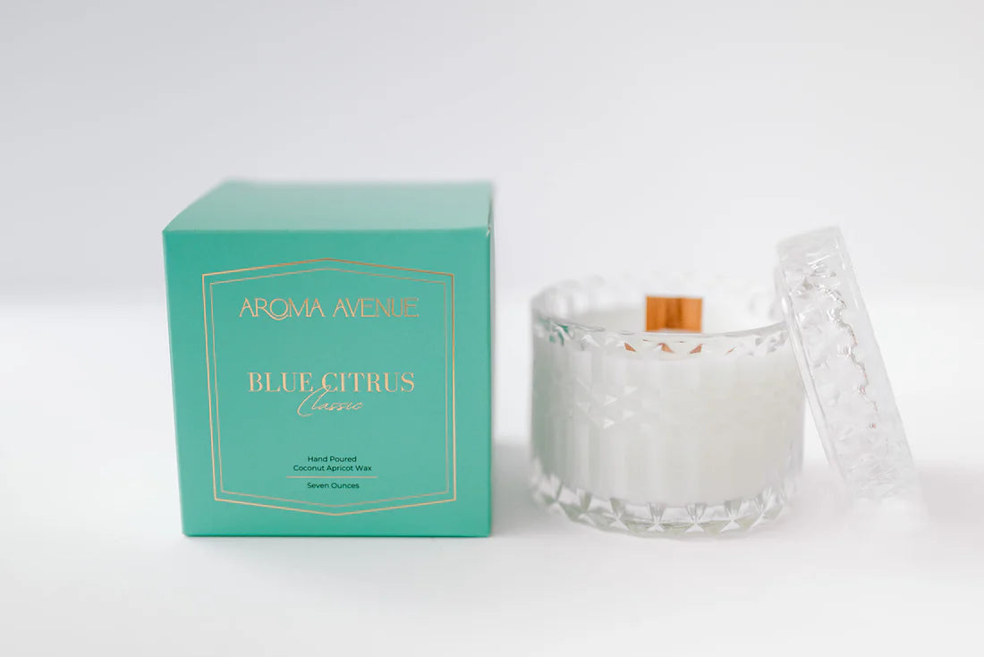 Aroma Avenue - 13 Oz - Blue Citrus Candle