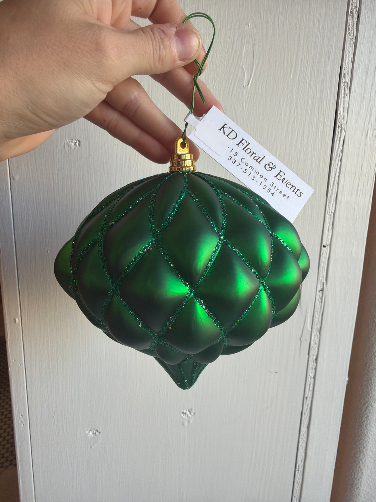 Pine 6" Kismet Ornament