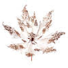 16" x 22" Champagne Velvet Poinsettia Pick