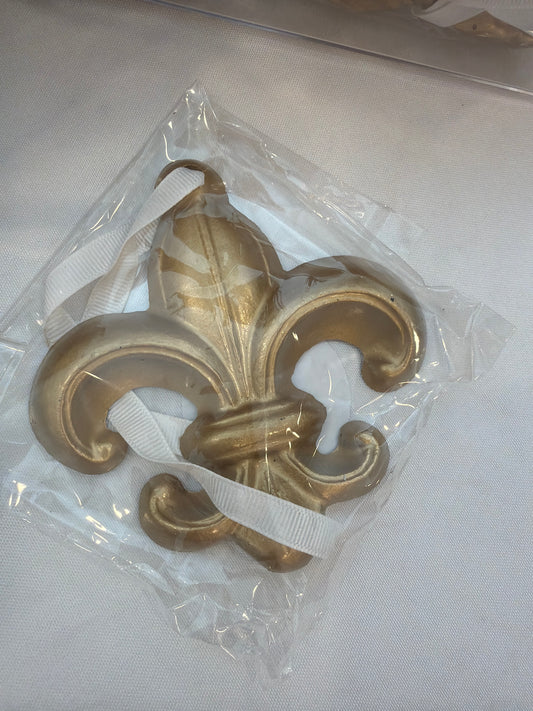 Wreath Ornament - Fleur De Lis