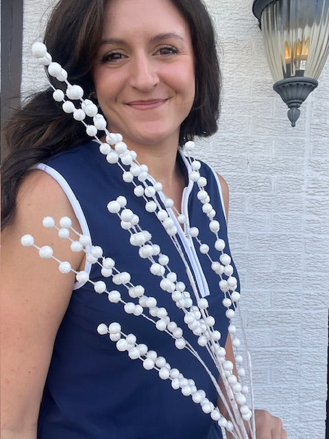 Glitter Ball Spray - White