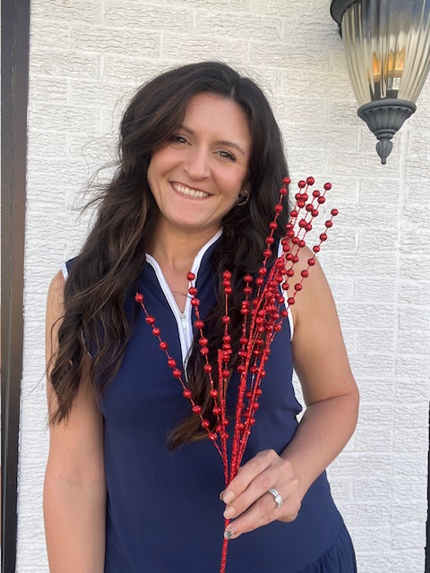 Glitter Ball Spray - Red