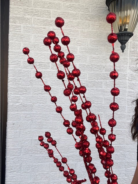 Glitter Ball Spray - Red