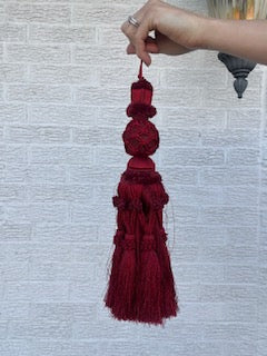11 Inch Royal Court Tassel Drop Ornament