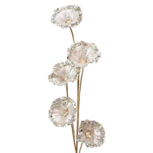 32 Inch Crystal Pod - Platinum