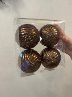 100 MM Vp Mercury Stripe Ball - Bronze set of 4